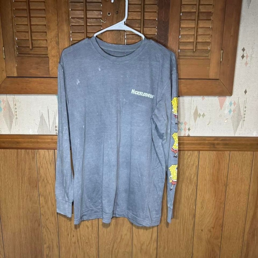 Nickelodeon‎ SpongeBob long sleeve shirt Size Large